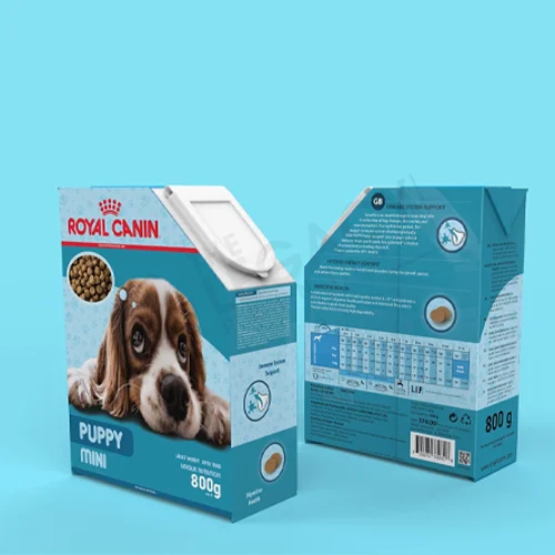 dog food boxes